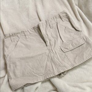Forever 21 Beige Cargo Skort